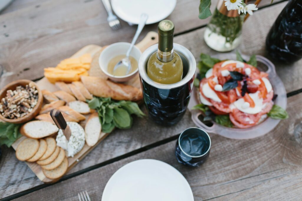 Knowing Extra Virgin Olive Oil for Cooking And Proven Benefits and Pitfalls with olive oil drizzled over vegetables and healthy home-cooked food.