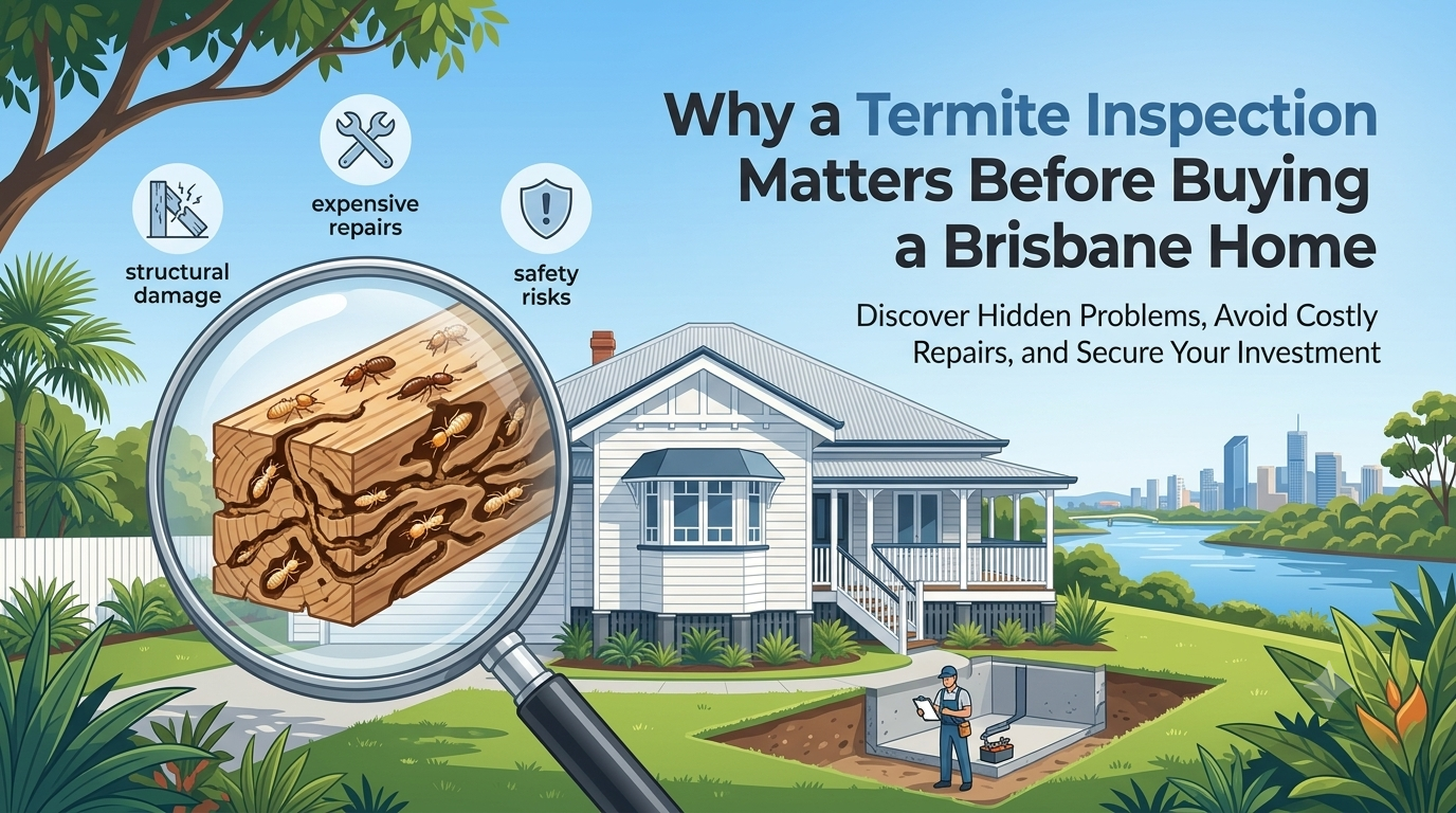 Why a Termite Inspection Matters Before Buying a Brisbane Home